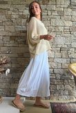 Conrad Grunge Loose Cotton Knit Oat